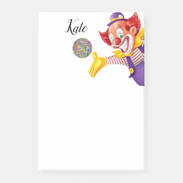Post-it Notes Clown (Devant)