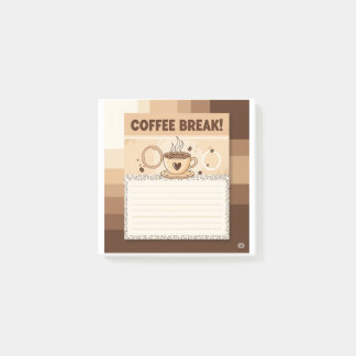 Post-it® Notes collantes "Coffee Break"