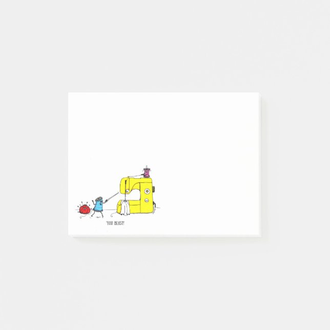 Post-it® Notes collantes de couture (Devant)