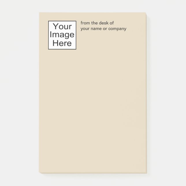 Post-it® Notes collantes de logo d'affaires (Devant)