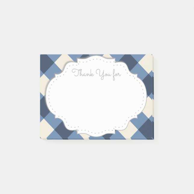 Post-it® Notes collantes de Merci (Devant)