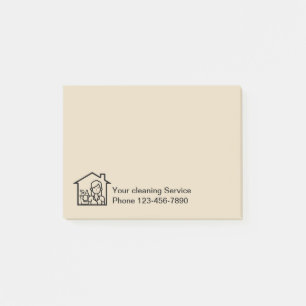 Post-it® Notes collantes de service de nettoyage