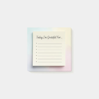 Post-it® Notes collantes du "Journal de gratitude"