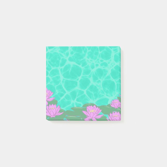 Post-it® Notes collantes Lilypad mignon (Devant)
