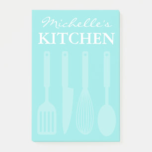 Post-it® Notes collantes personnalisées avec ustensiles de