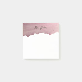 Post-it® Notes collantes PERSONNALISÉES PAR AQUARELLE
