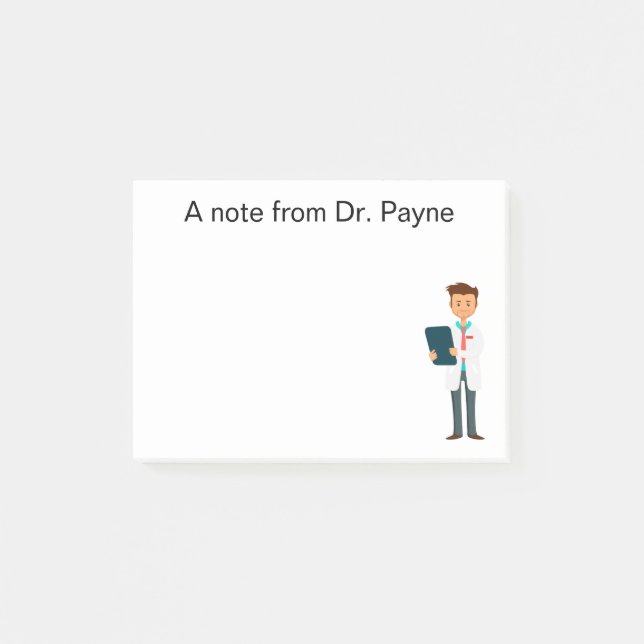 Post-it® Notes collantes pour des médecins, infirmière, (Devant)