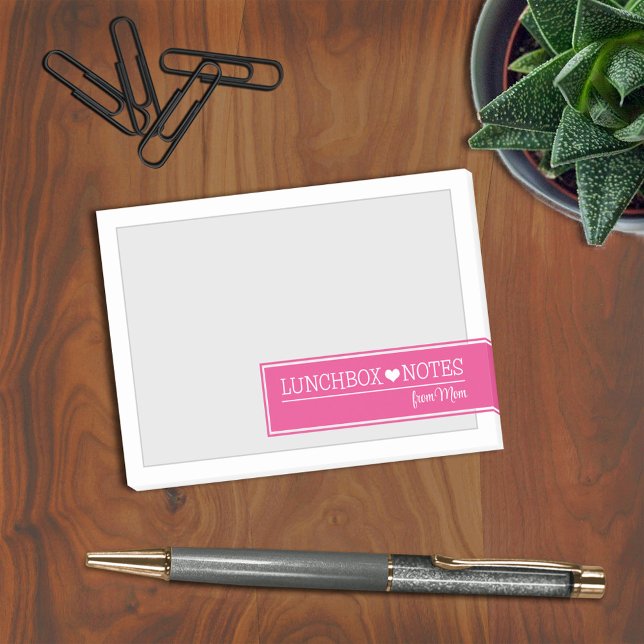 Post-it® Notes d'amour de la boîte de déjeuner (Créateur téléchargé)