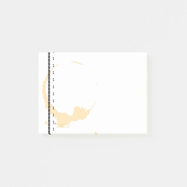 Post-it® Notes d'ampoule vintage Teastain (Devant)