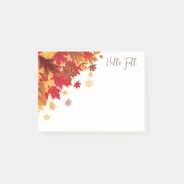 Post-it® Notes d'après automne (Devant)