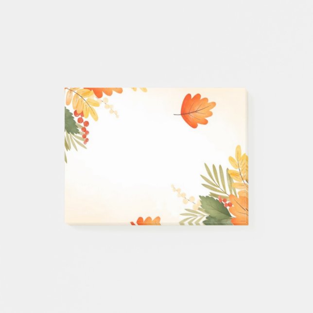 Post-it® Notes d'après automne (Devant)