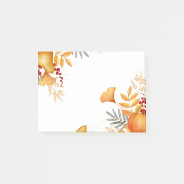 Post-it® Notes d'après automne (Devant)