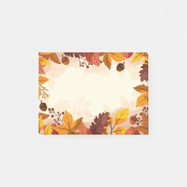 Post-it® Notes d'après automne (Devant)