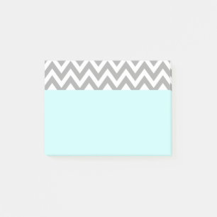 Post-it® Notes de Aqua Grey
