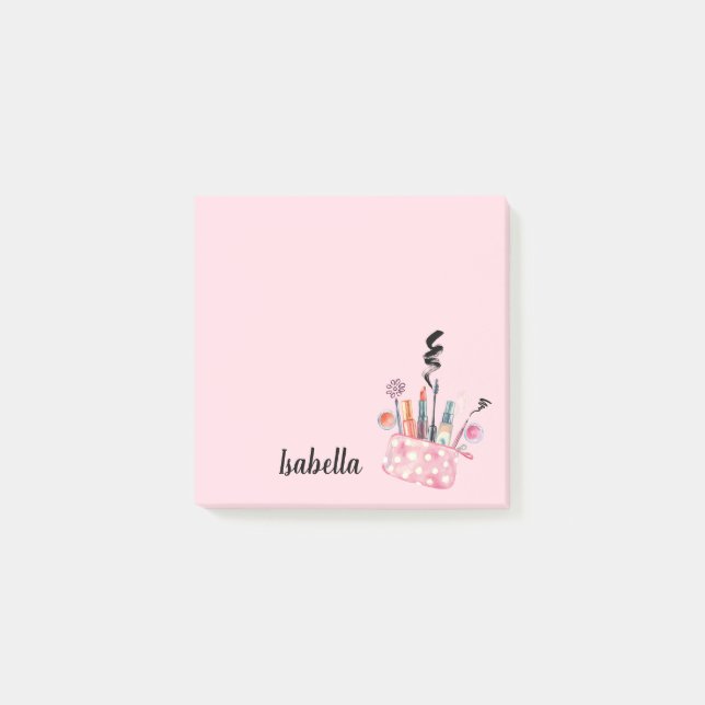 Post-it® Notes de beauté de style de maquillage (Devant)