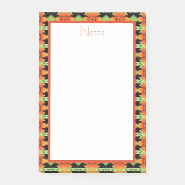 Post-it® Notes de bureau orangé brillant (Devant)
