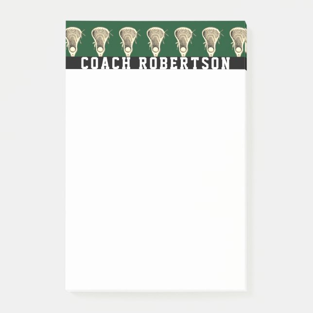 Post-it® Notes de cadeaux de crosse personnalisées (Devant)