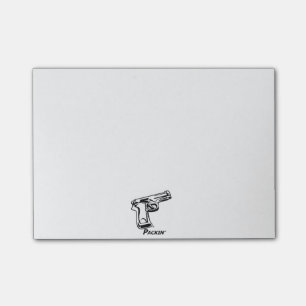 Post-it® Notes de Courrier-it® d'arme à feu