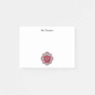 Post-it® Notes de Courrier-it® de professeur d'Apple