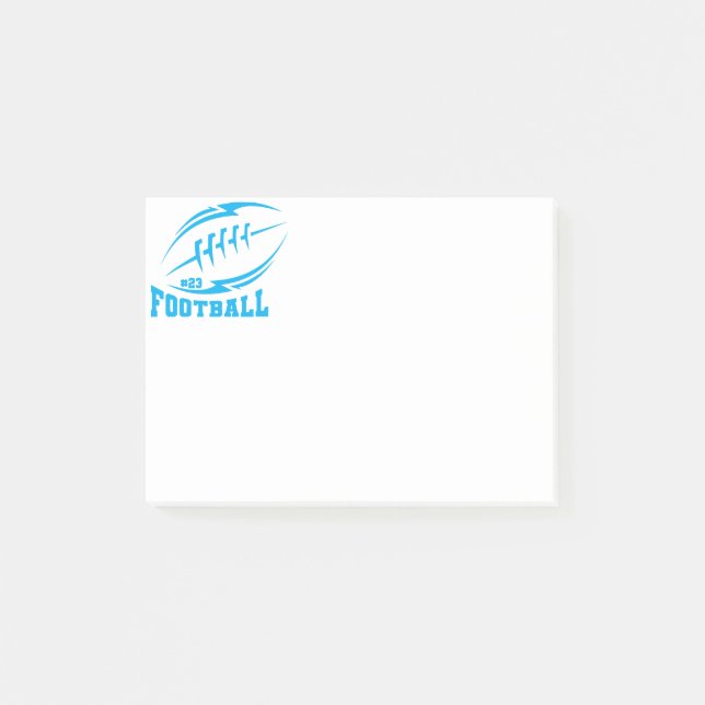 Post-it® Notes de football (Devant)