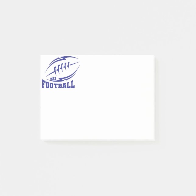Post-it® Notes de football (Devant)