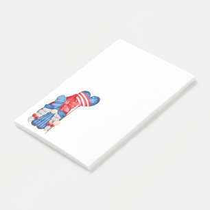 Post-it® Notes de Gnome du Jour de l'Indépendance