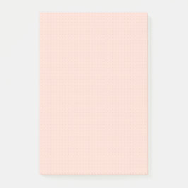 Post-it® Notes de grille de points lumineux rose chaud
