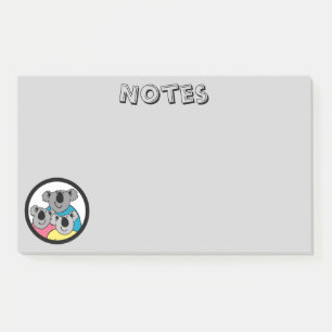 Post-it® Notes de la famille Koala Bear