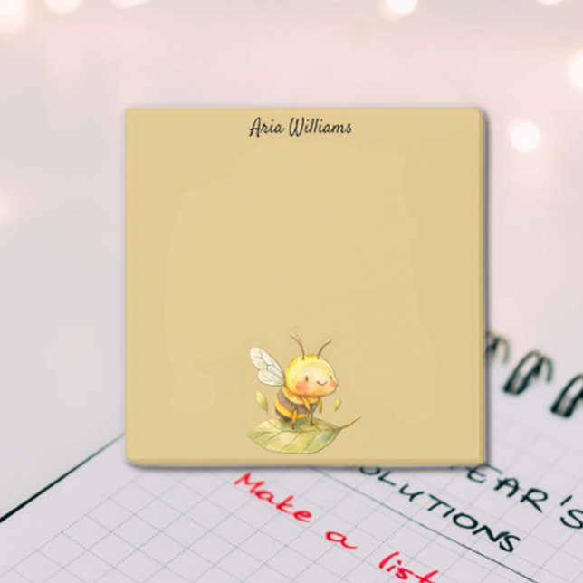 Post-it® Notes de l'abeille mignonne (Créateur téléchargé)