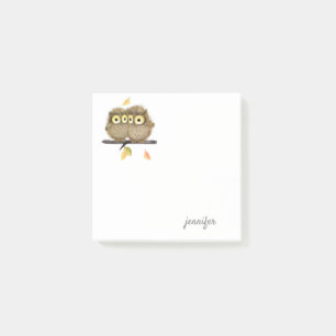 Post-it® Notes de l'annonce de la coupe Owl