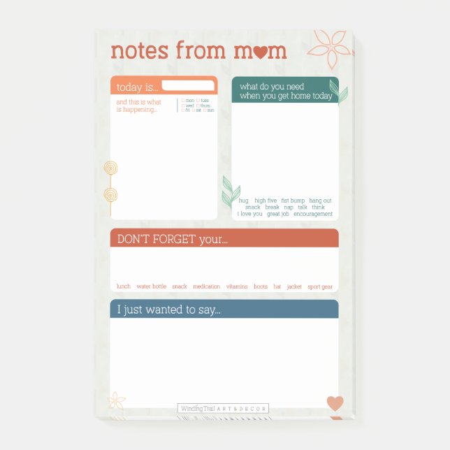 Post-it® Notes de Maman Post It (Devant)