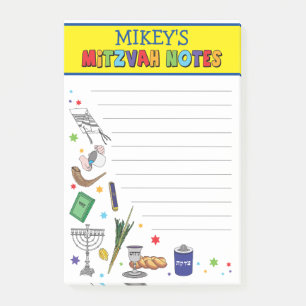 Post-it® Notes de Mitzvah personnalisées - Style 2