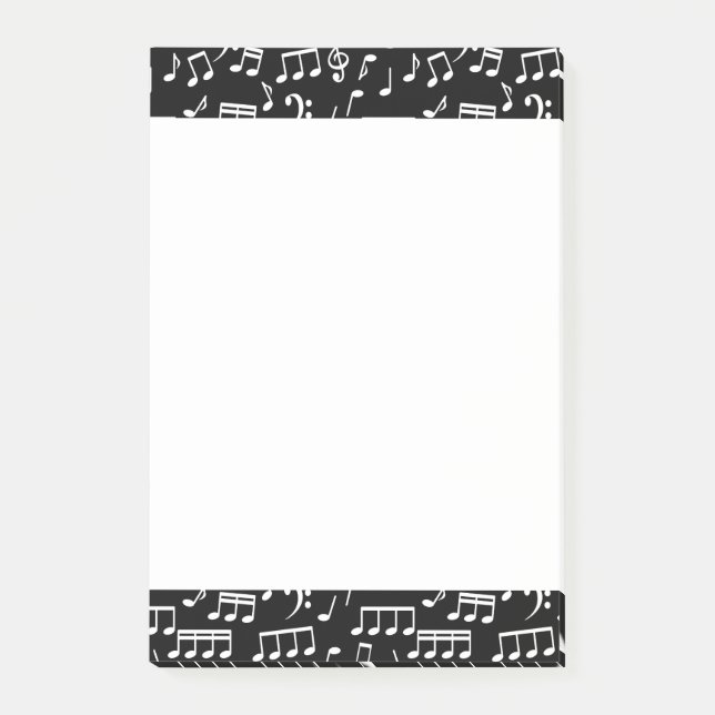 Post-it® Notes de musique (Devant)