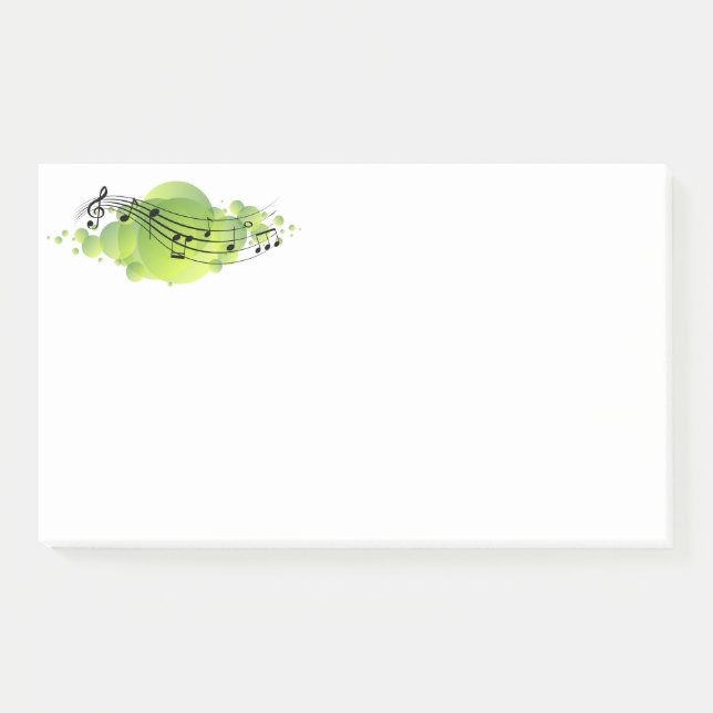Post-it® Notes de musique (Devant)