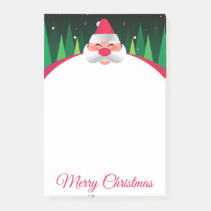 Post-It Notes de Noël avec le Père Noël