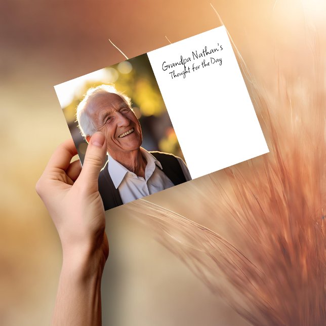 Post-it® Notes de pensée personnalisées pour la journée (Créateur téléchargé)