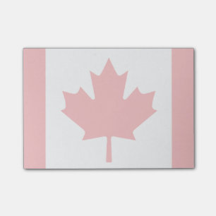 Post-it® Notes de post-it de drapeau du Canada