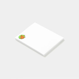 Post-it® Notes de Post-it© de la grenouille orange