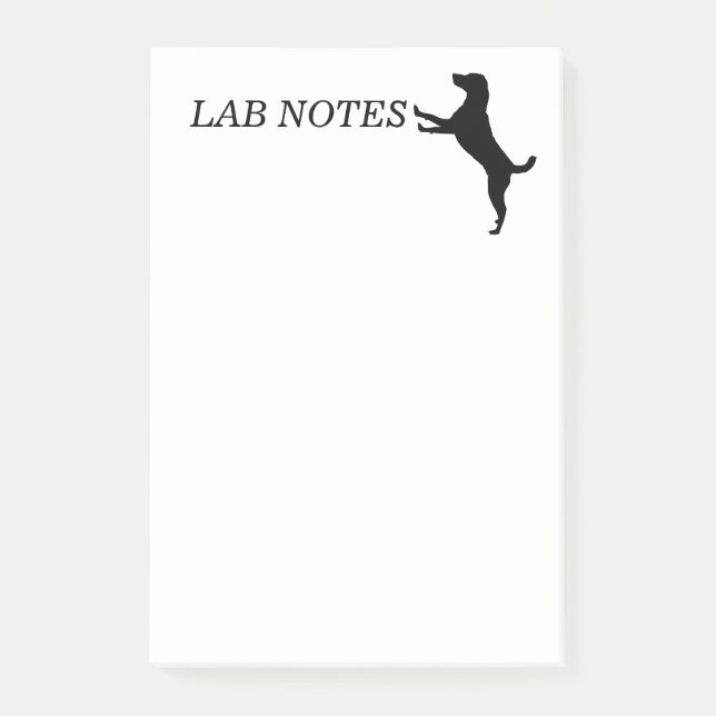 Post-it® Notes de post-it de notes de LAB (Devant)