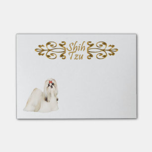 Post-it® Notes de post-it de Shih Tzu