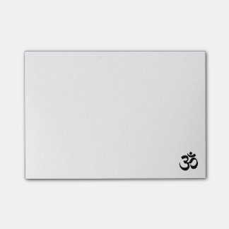 Post-it® Notes de post-it de symbole de l'OM