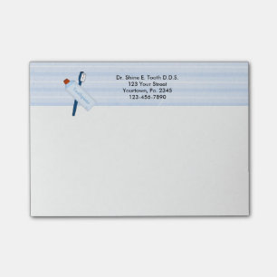 Post-it® Notes de post-it dentaires de bureau
