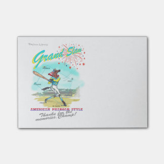 Post-it® Notes de post-it d'hommage de Grand Chelem de