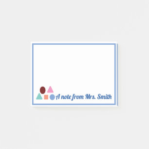 Post-it® Notes de post-it MATH PERSONNALISÉES