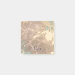 Post-it® Notes de post-it personnalisées florales chics
