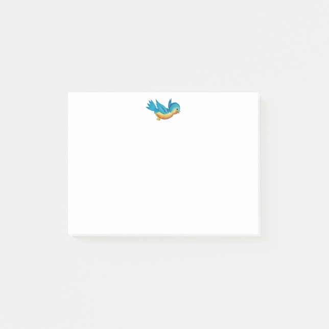 Post-it® Notes de post-it pour les oiseaux Vintages (Devant)