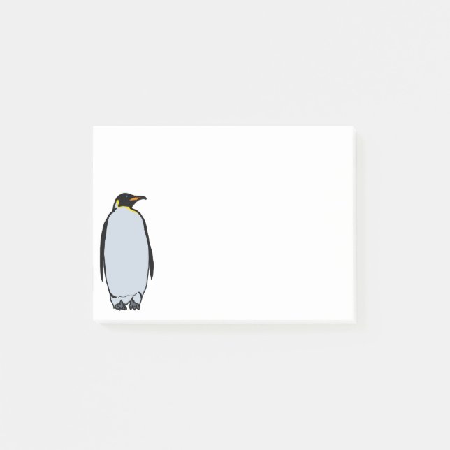 Post-it® Notes de post-it solitaires de froid de pingouin (Devant)