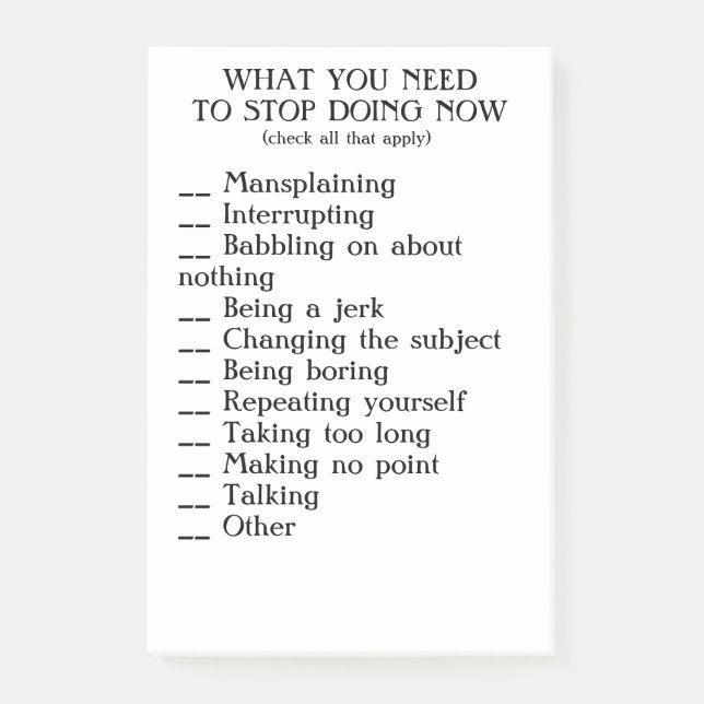 Post-it® Notes de réunion (Devant)