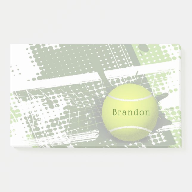 Post-it® Notes de Tennis Design (Devant)