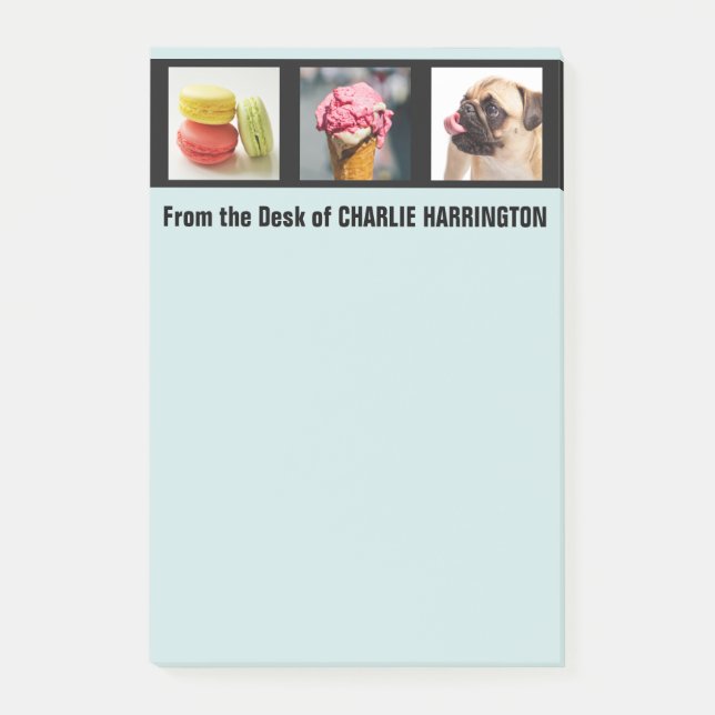 Post-it® Notes de VOTRE post-it faites sur commande de (Devant)